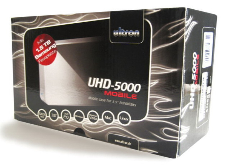 Ultron UHD-5000 1500GB Silber Externe Festplatte