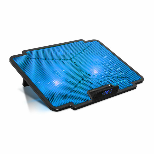 Spirit of Gamer Air Blade 100 15.6" 1000об/мин Черный, Синий подставка с охлаждением для ноутбука