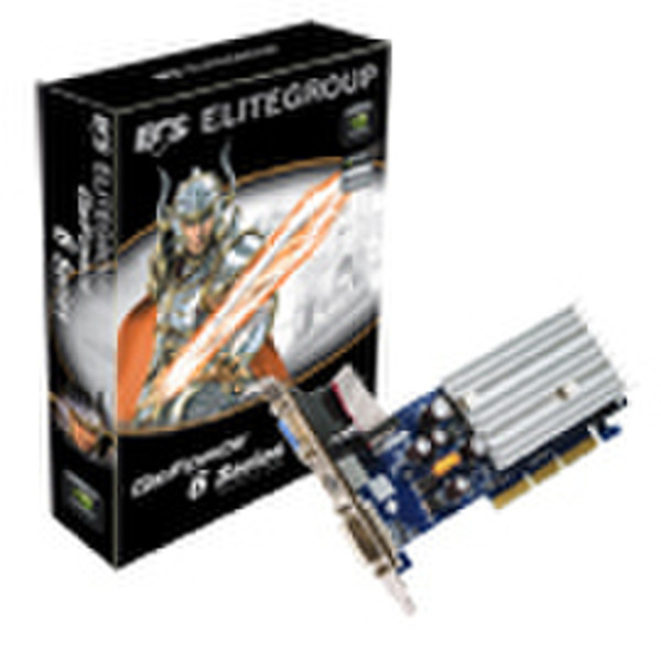 ECS Elitegroup 89-206-421108 GeForce 6200 GDDR2 graphics card