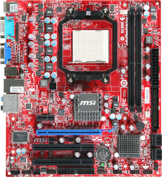 MSI 740GTM-P25 AMD 740G Buchse AM2 Micro ATX Motherboard