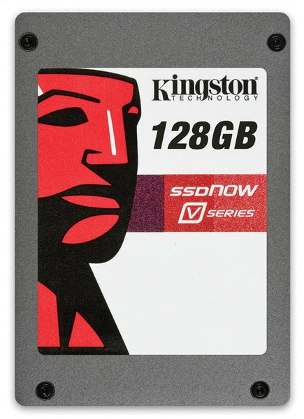 Kingston Technology SSDNow V Series Drive, 128GB Serial ATA II solid state drive