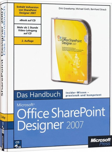 Microsoft Office SharePoint Designer 2007 - Das Handbuch German software manual