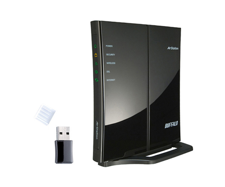 Buffalo WBMR-HP-GN/U Черный wireless router