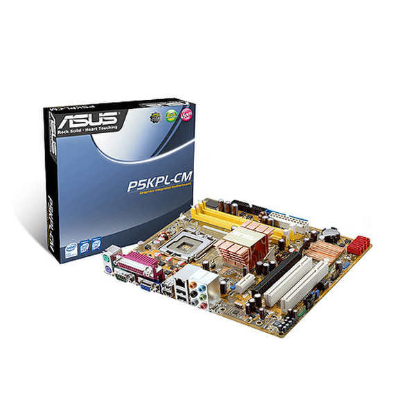 ASUS P5KPL-CM Socket T (LGA 775) uATX motherboard