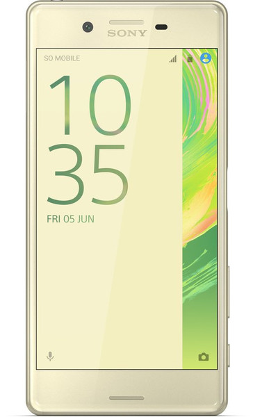 Sony Xperia X 4G 32ГБ Золотой, Лайм