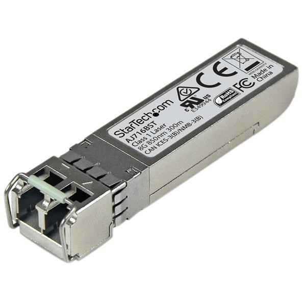 StarTech.com AJ716BST 8000Мбит/с SFP+ 850нм Multi-mode network transceiver module
