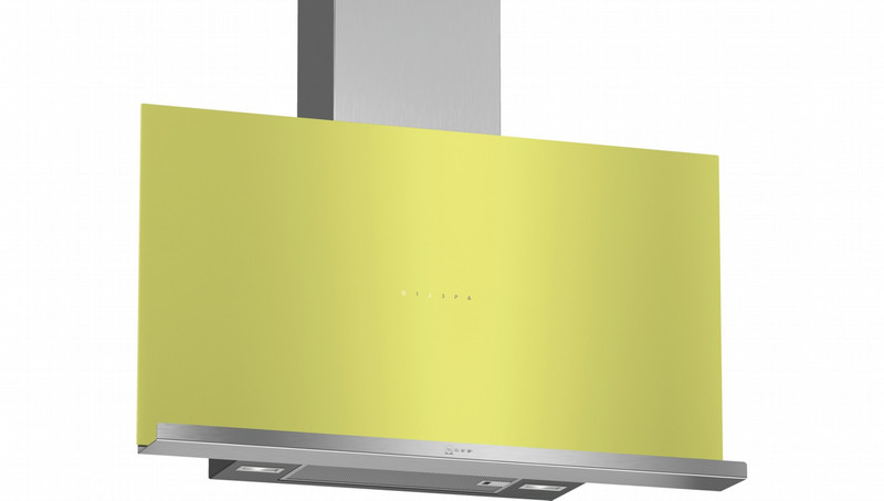 Neff D95FRM1G0 Wall-mounted 730m³/h A Green,Stainless steel cooker hood