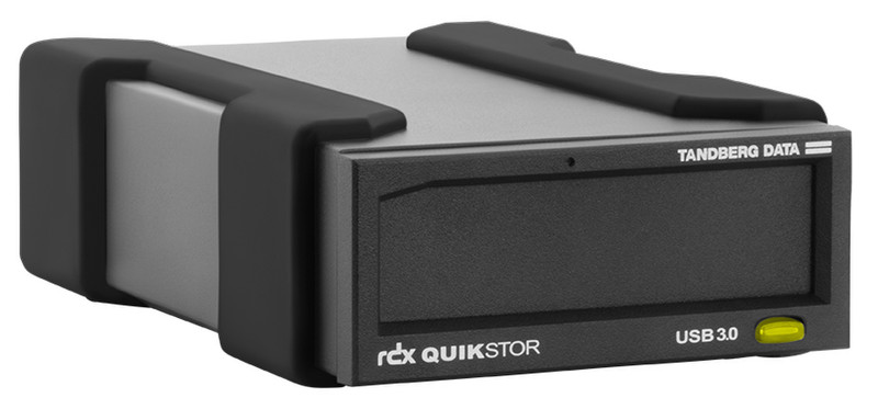 Tandberg Data RDX QuikStor USB Type-B 3.0 (3.1 Gen 1) 500GB Black
