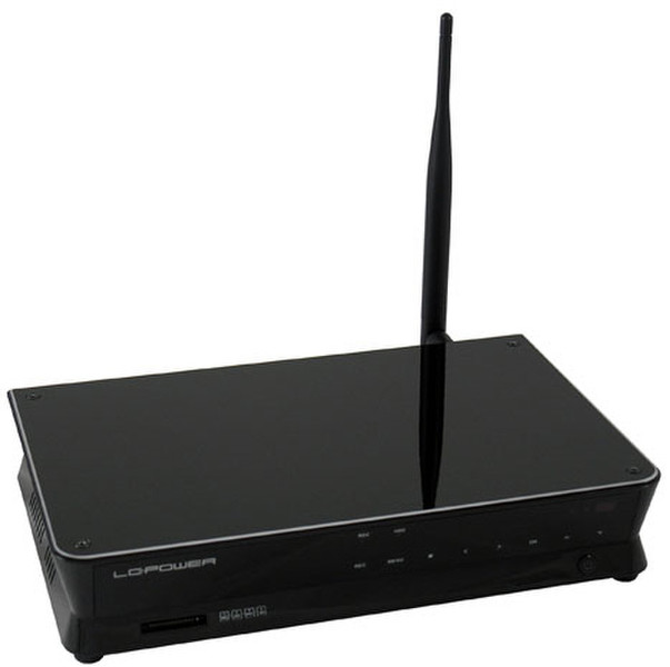 LC-Power LC-PRO-35B-MTV Wi-Fi Black digital media player