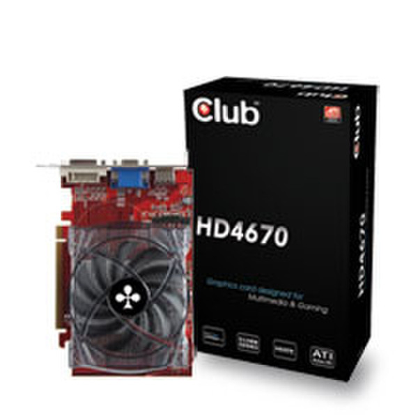 CLUB3D HD4670 GDDR3