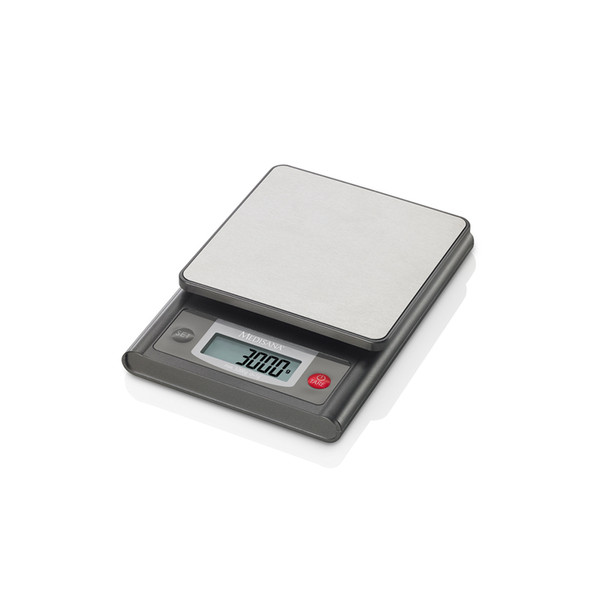 Medisana KS 200 Tabletop Rectangle Electronic kitchen scale Grey,Stainless steel