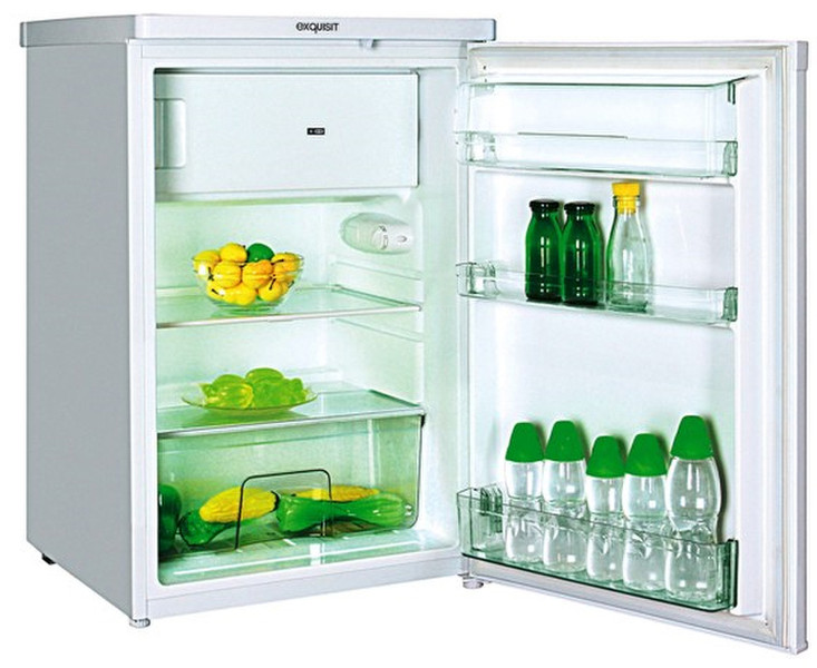 Exquisit KS16A++ freestanding 118L A++ White combi-fridge