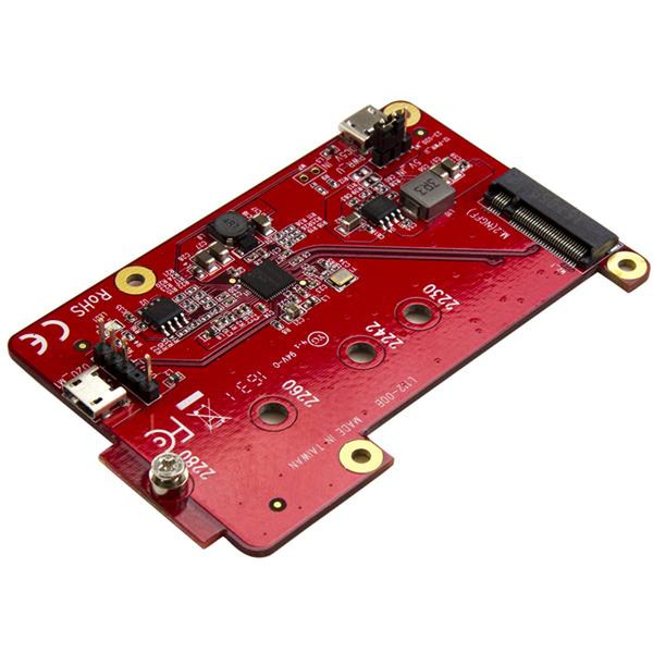 StarTech.com USB auf M.2 SATA Konverter für Raspberry Pi und Entwicklungsboards Schnittstellenkarte/Adapter