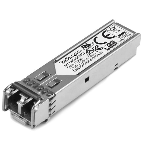 StarTech.com Gigabit Fiber 1000Base-LX SFP Transceiver Modul - Juniper EX-SFP-1GE-LX kompatibel - SM LC - 10km
