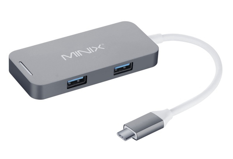 MINIX NEO C Mini USB Type C USB Type C + 2 x USB 3.0 + HDMI Серый