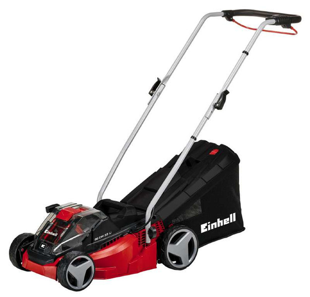 Einhell GE-CM 33 Li Kit Push lawn mower Черный, Красный