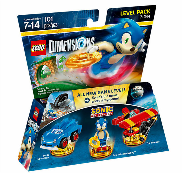 LEGO DIMENSIONS Sonic the Hedgehog Level Pack строительный конструктор