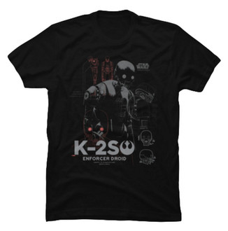 Design By Humans K-2SO Blueprint