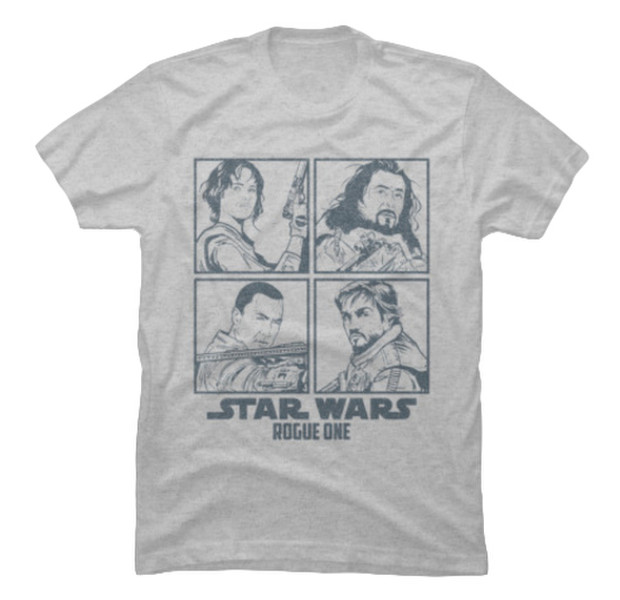 Design By Humans Rogue One Heroes