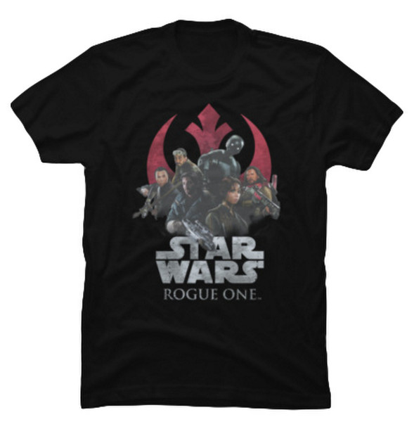 Design By Humans Rogue One Rebel Alliance