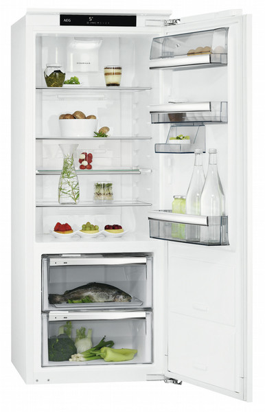 AEG SKE81436ZC Встроенный 153л A+++ Белый холодильник