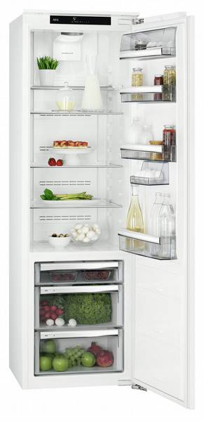 AEG SKE81826ZC Встроенный 200л A++ Белый холодильник