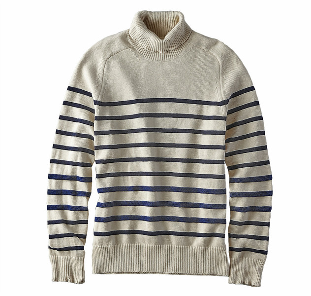 American Eagle Outfitters AEO STRIPE TURTLENECK SWEATER