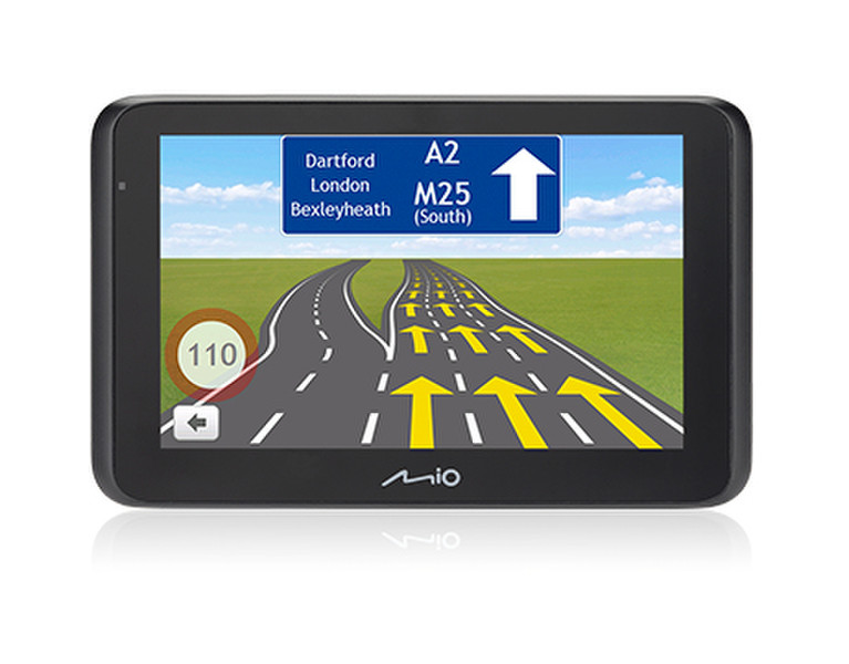 Mio MiVue Drive 50 LM Fixed 5" LCD Touchscreen 207g Black