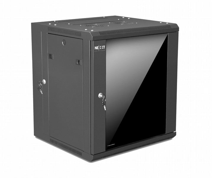 Nexxt Solutions PCRWESKD12U55BK Wandverteiler 12U Schwarz Rack