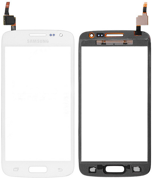MicroSpareparts Mobile MSPP70900 Display-Glas Digitalisierer Weiß 1Stück(e) Handy-Ersatzteil