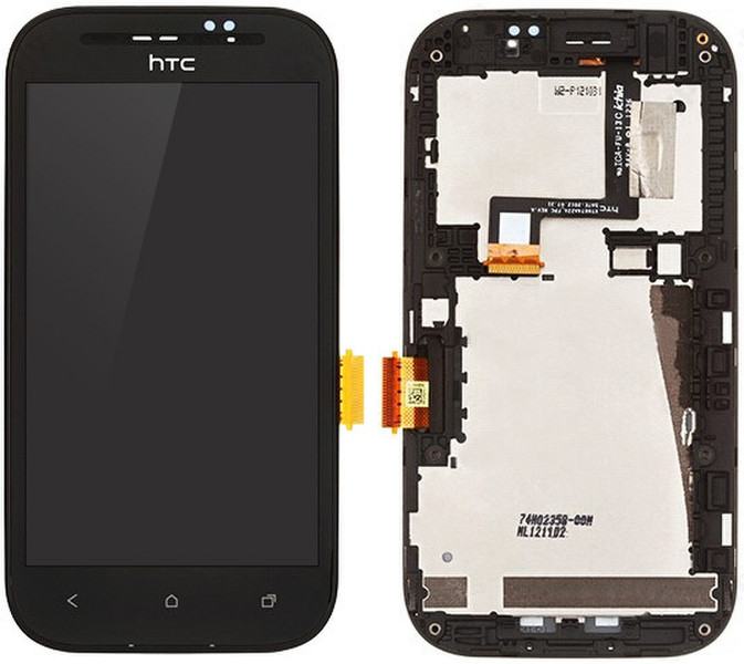 MicroSpareparts Mobile MSPP71716 Дисплей Черный 1шт запасная часть мобильного телефона