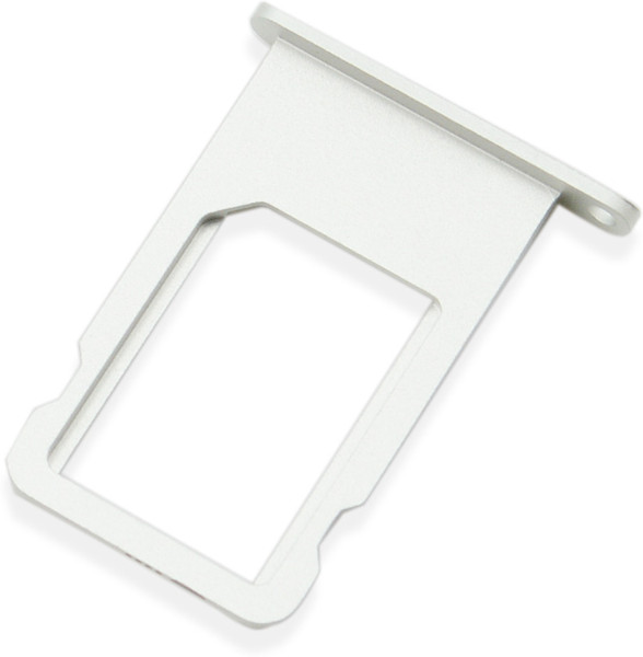 MicroSpareparts Mobile MSPP73364 Sim-Karten-Halter Silber 1Stück(e) Handy-Ersatzteil