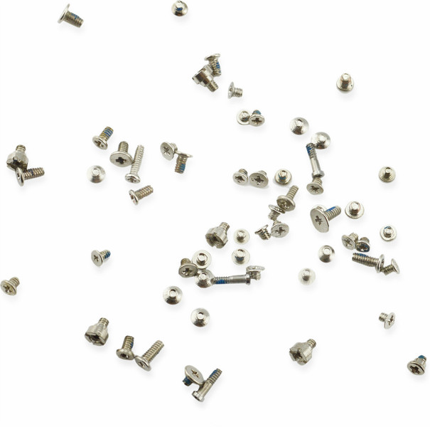 MicroSpareparts Mobile MSPP70660 Screw set Cеребряный запасная часть мобильного телефона