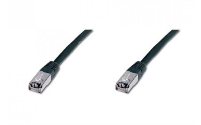 Mercodan 509830 3м Cat6 U/UTP (UTP) Черный сетевой кабель