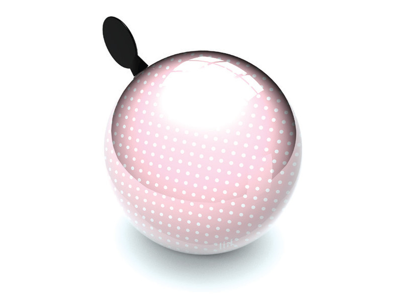 Liix Polka Dots Pastel Pink Bell