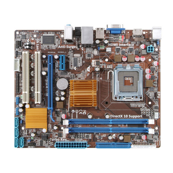 ASUS P5G41-M Socket T (LGA 775) uATX motherboard