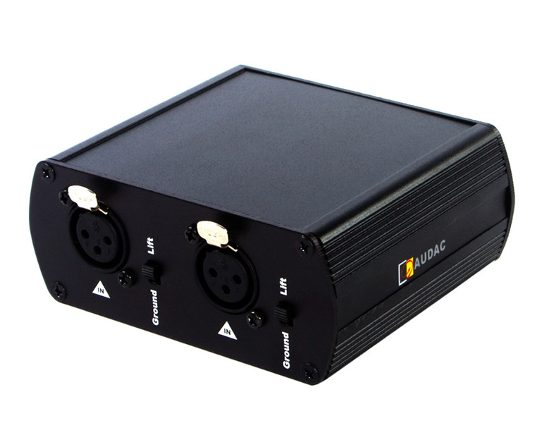 AUDAC ALI20 Schwarz Audio-Konverter