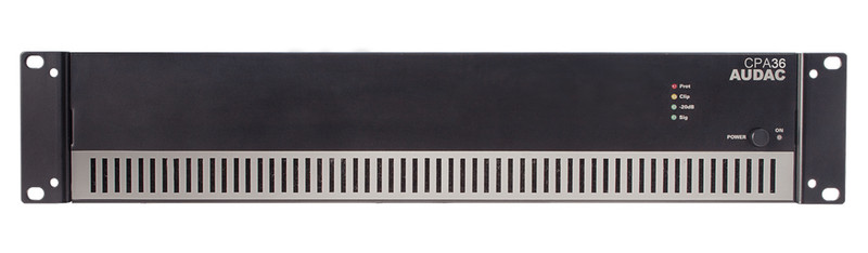 AUDAC CPA36 1.0 Дома Проводная Черный усилитель звуковой частоты