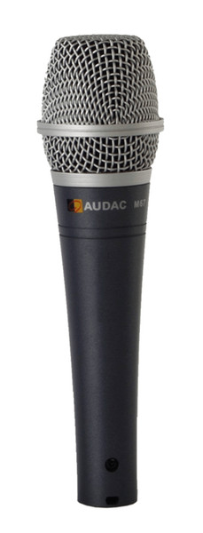 AUDAC M66 Stage/performance microphone Verkabelt Grau Mikrofon