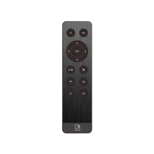 AUDAC RMT40 RF Wireless Press buttons Grey remote control