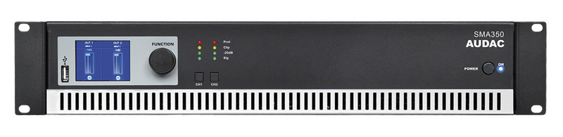 AUDAC SMA350 2.0 Wired Black audio amplifier