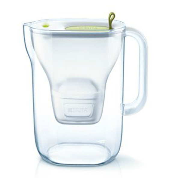 Brita fill&enjoy Style Pitcher water filter 2.4л Зеленый, Прозрачный, Белый