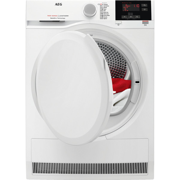 AEG T7DBL830G Freestanding Front-load 8kg A+ White