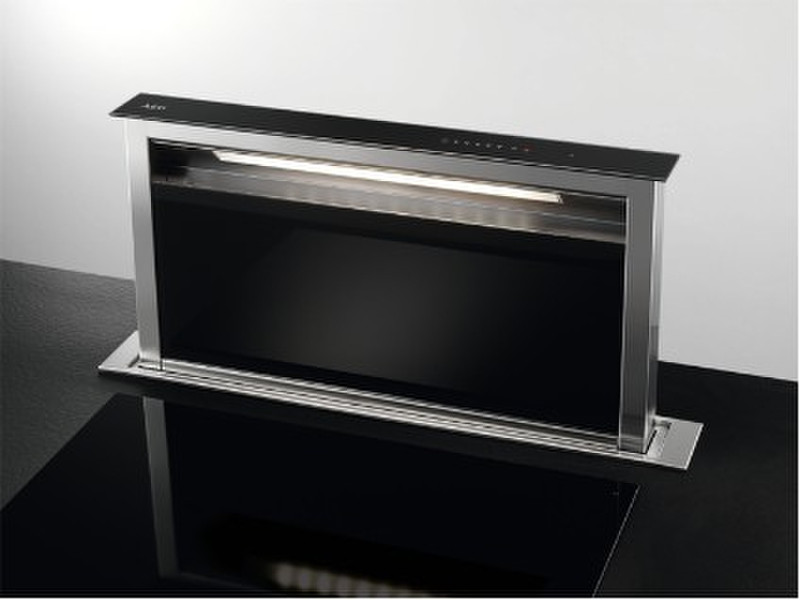 AEG DDE5980G Semi built-in (pull out) 700m³/h A Stainless steel cooker hood