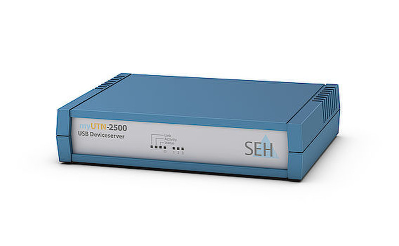 SEH myUTN-2500 Ethernet-LAN Blau Druckserver