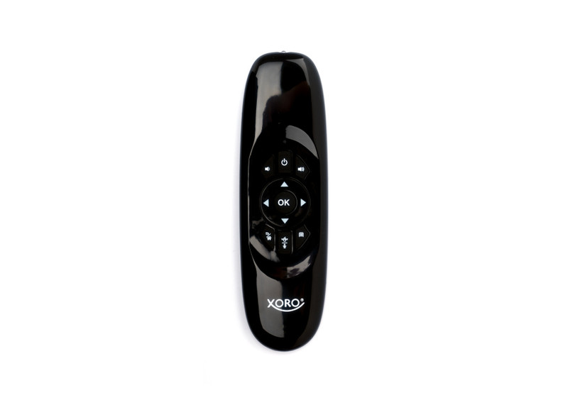 Xoro AMW 100 Инфракрасный беспроводной Нажимные кнопки Черный
