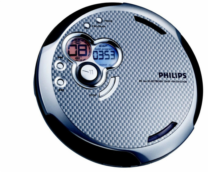 Philips AX5301/00C Portable CD player Black,Silver