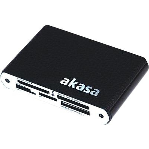 Akasa AK-CR-02BK Черный устройство для чтения карт флэш-памяти