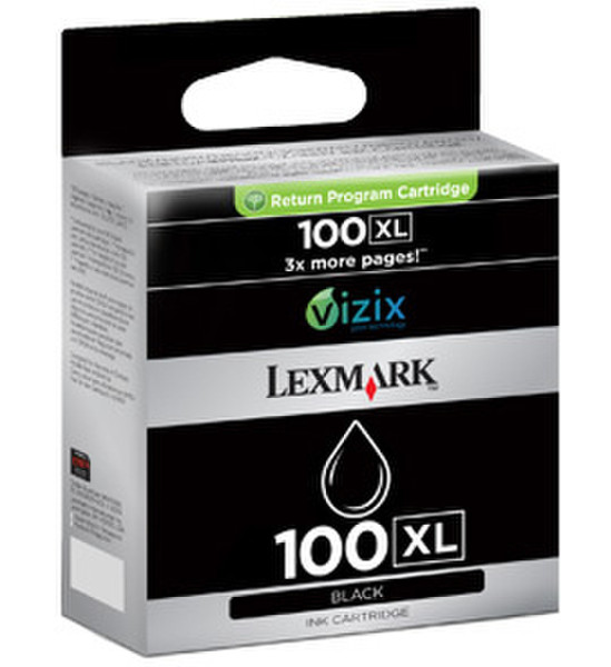 Lexmark Nr. 100XL Schwarz Tintenpatrone