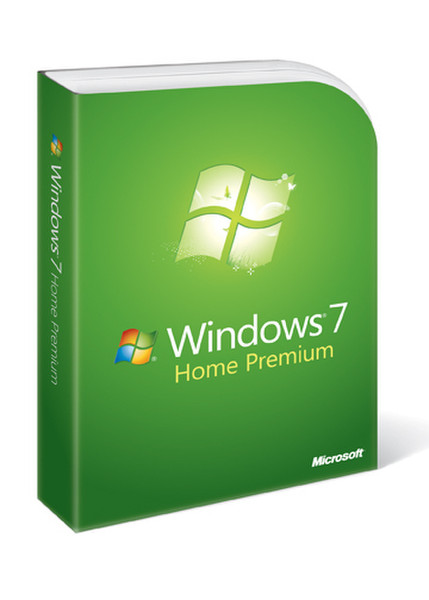 Microsoft Windows 7 Home Premium, DVD, EN